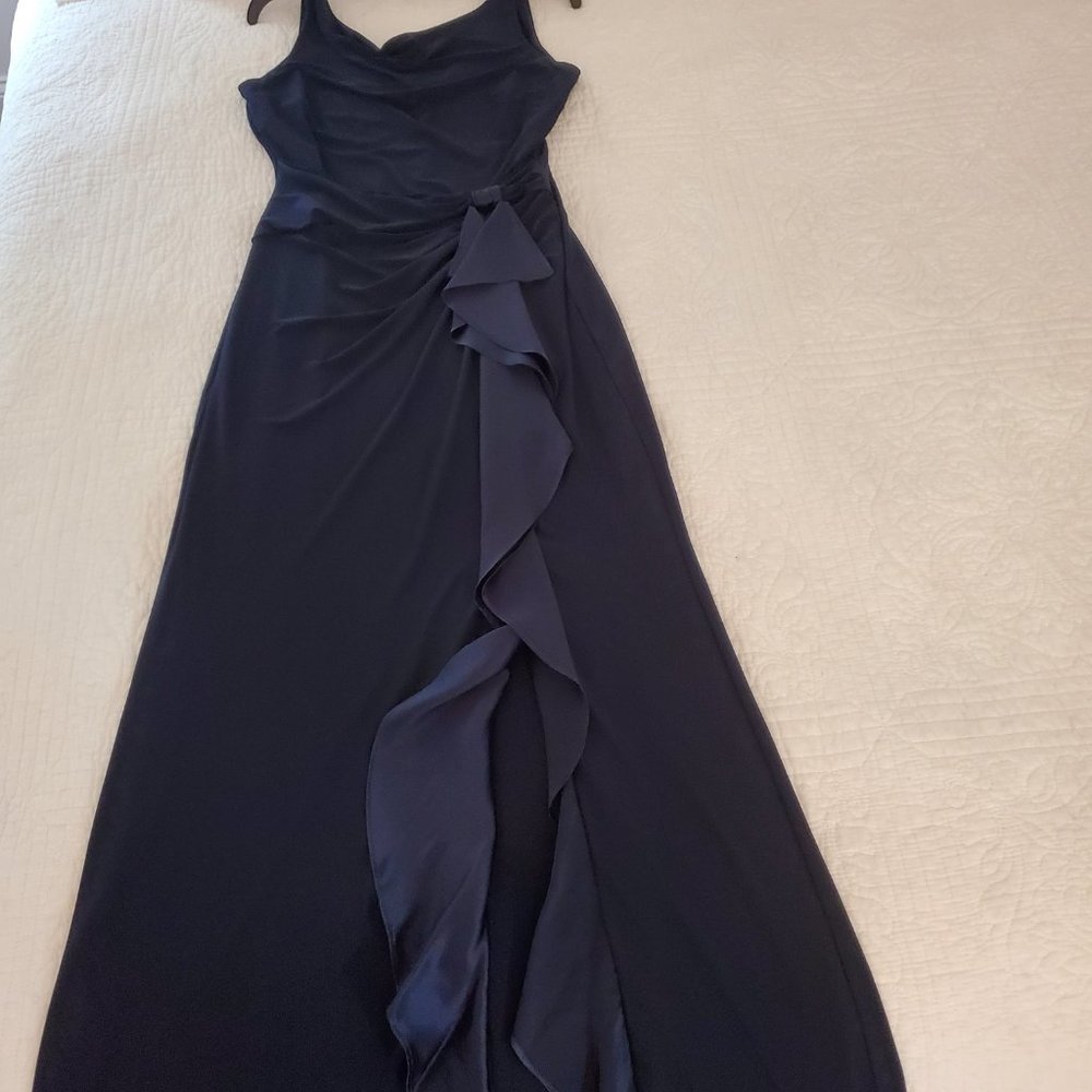 Ralph Lauren Navy Blue Gown